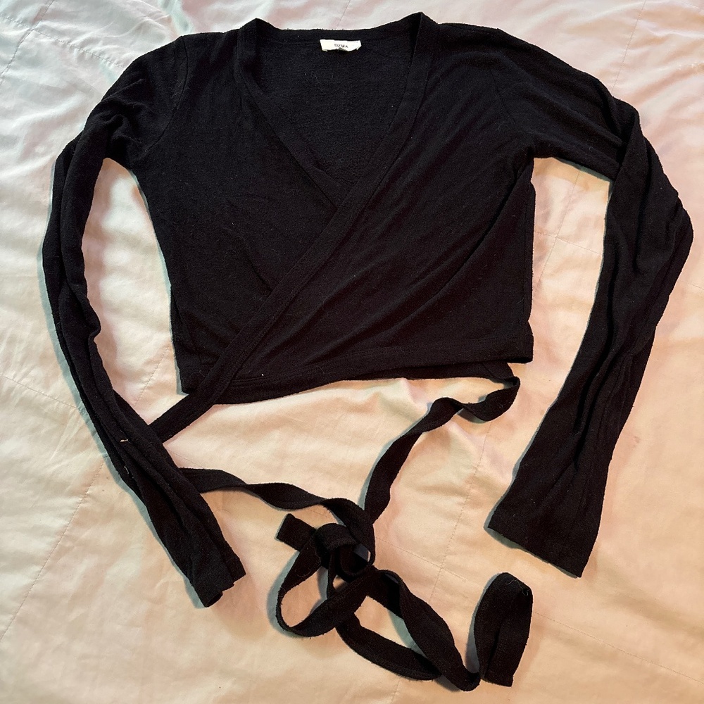 Ozma Dance Wrap Top FIRM - Picture 2 of 16